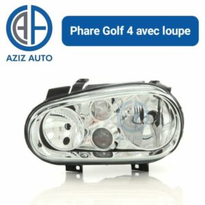 phare golf 4 avec loupe