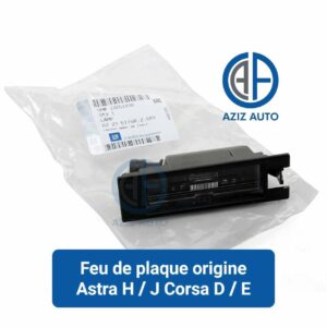 feu de plaque arriere astra h / j corsa d/e