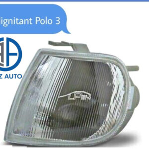 clignontant polo 3 blanc