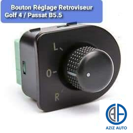bouton reglage retroviseur golf 4 / bora passat b5/b5.5