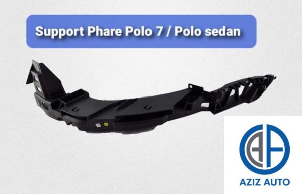 support parechoc phrare polo 7 / sedan