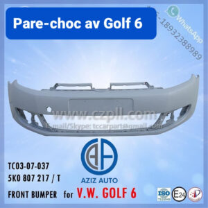 parechoc avant golf 6 sans capteur