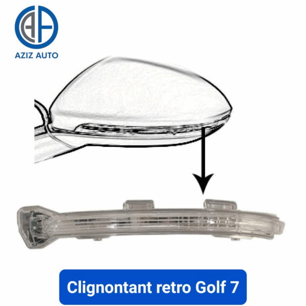 clignontant retroviseur golf 7