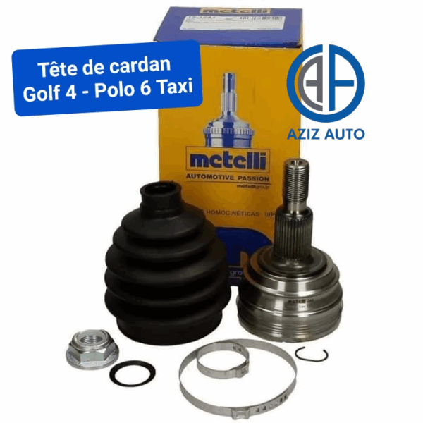 tete cardan golf 4 polo 6 marque metteli
