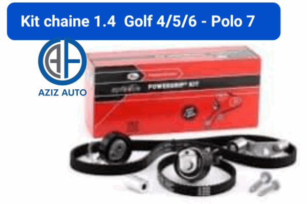kit chaine gates golf 4/5/6 polo 7 1.4