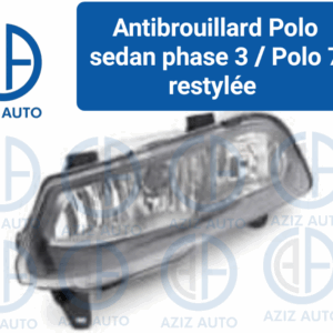 antibrouillard polo sedan ph 3 / polo 7 restyle
