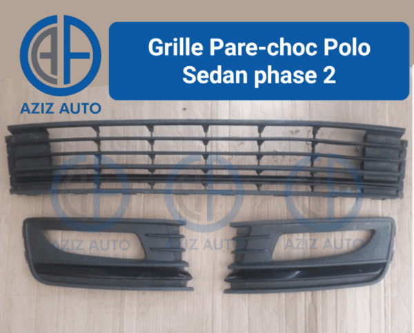 3 grille parechoc polo sedan phase 2