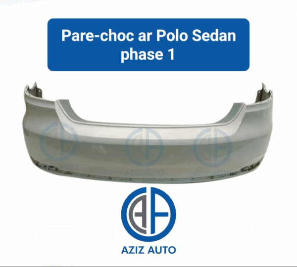 parechoc arriere polo sedan phase 1