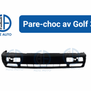 parechoc avant golf 3 noir