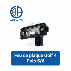 feu de plaque golf 4 polo 5/6