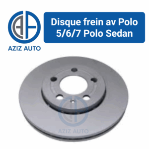 2 disque frein av polo 5/6/7 sedan golf 4 bora ibiza