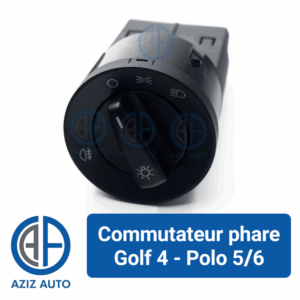 commutateur phare golf 4 polo 5/6