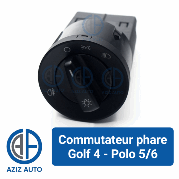 commutateur phare golf 4 polo 5/6