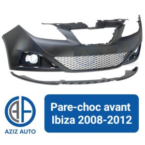parechoc av ibiza + spoiler + grille central 2008-2012