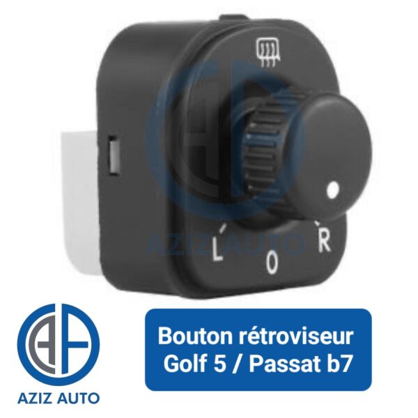 bouton retroviseur golf 5 jetta 3 passat b7