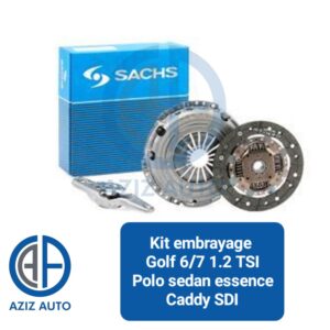 kit embrayage golf 6/7 1.2 tsi polo sedan essence / caddy sdi