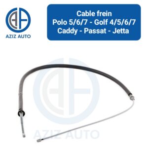 cable frein polo caddy golf passat jetta