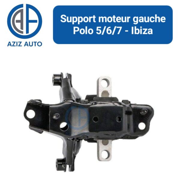 support moteur gauche polo 5/6/7 ibiza