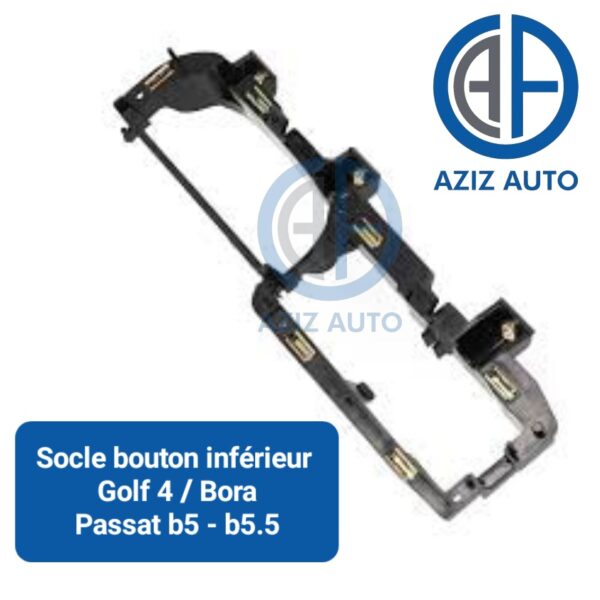 socle bouton inferieur golf 4 / bora passat b5-b5.5