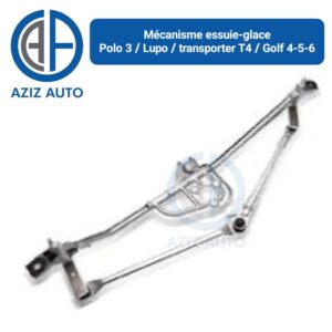 mecanisme essui glace polo 3 / t4 / golf 4-5-6