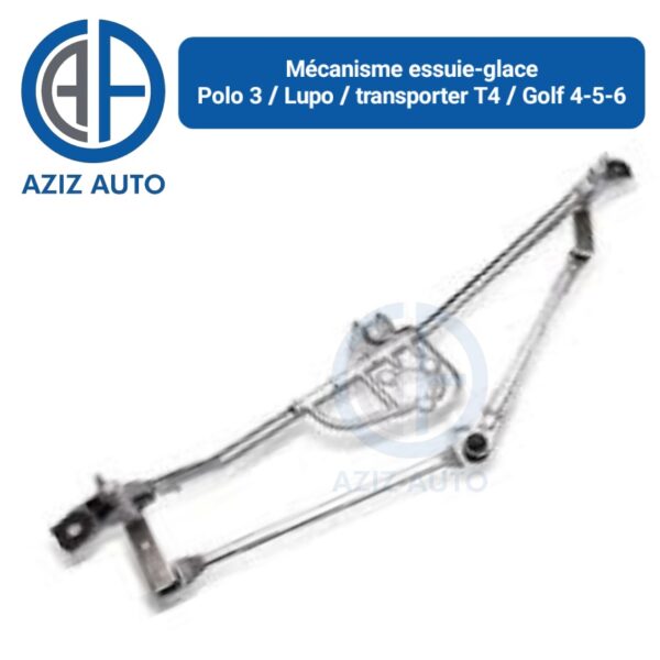 mecanisme essui glace polo 3 / t4 / golf 4-5-6