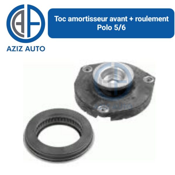 toc amortisseur + roulement polo 5/6