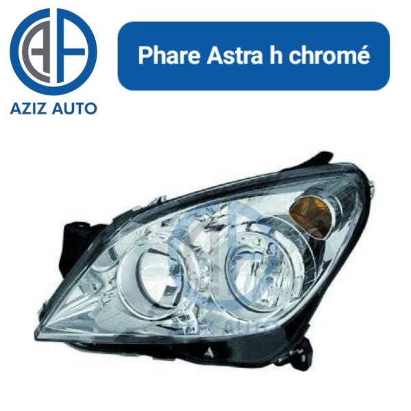 phare astra h chromé marque tyc