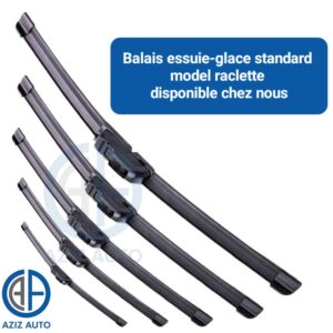 2 balais essuie glace standar
