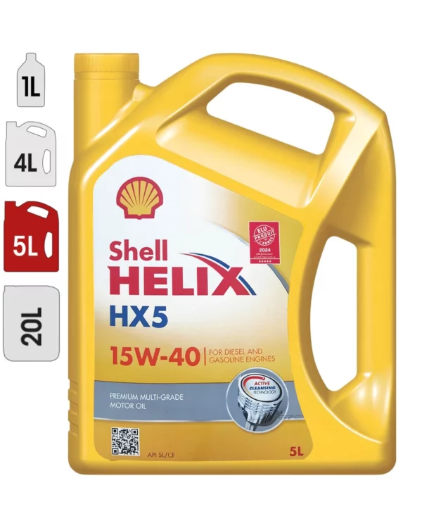 huile shell 15w40 5l