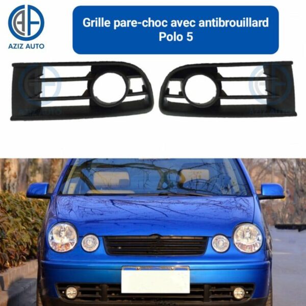 grille parechoc polo 5 par piece