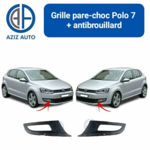 grille parechoc polo 7 + anti par piece