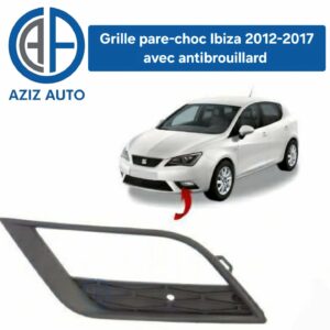 grille parechoc ibiza + antibrouillard
