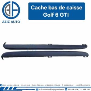2 cache bas de caisse golf 6 gti