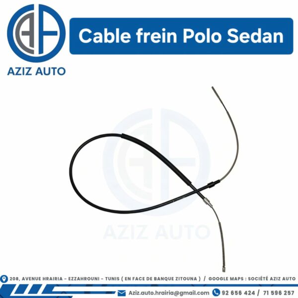 cable frein polo sedan - Aziz Auto