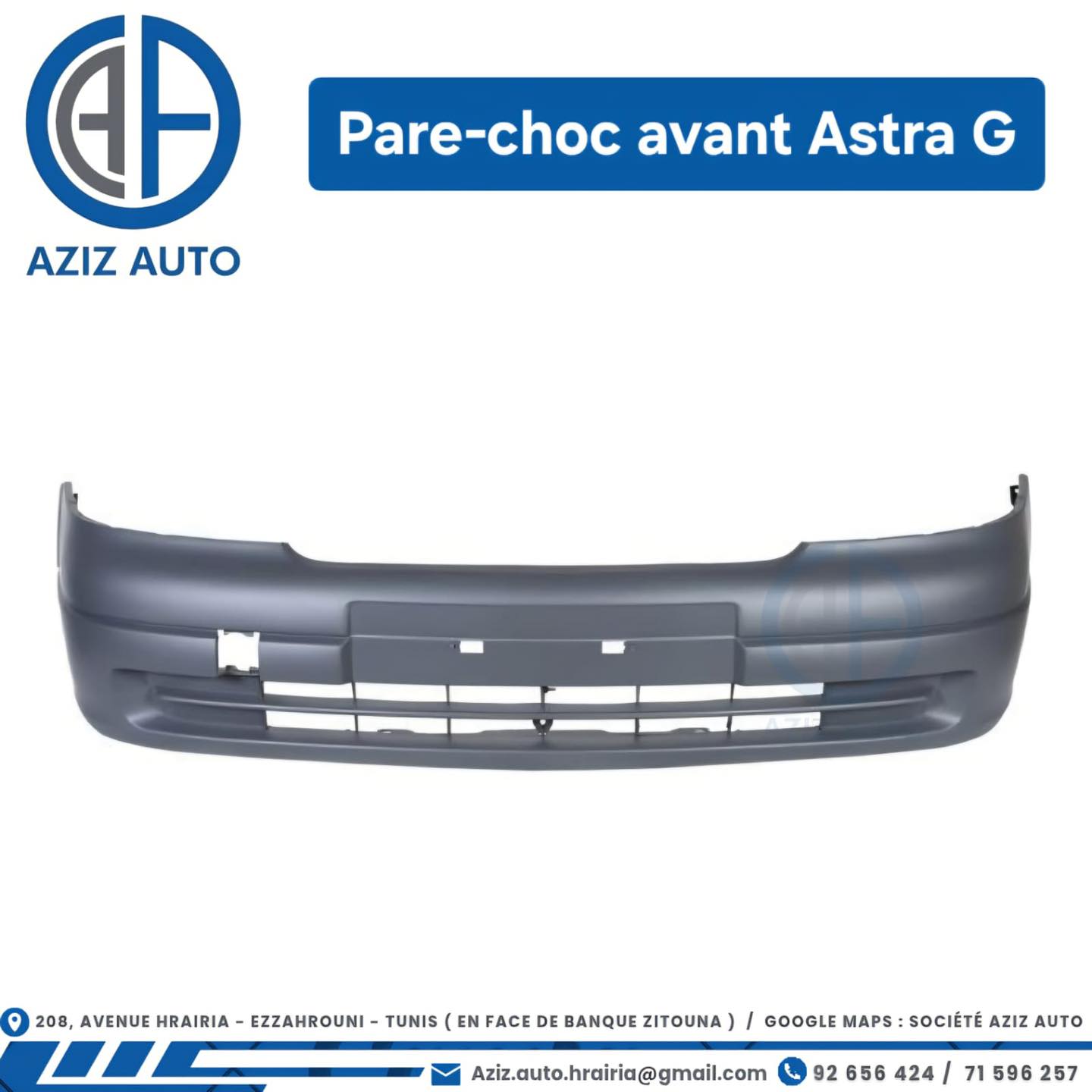parechoc avant astra g