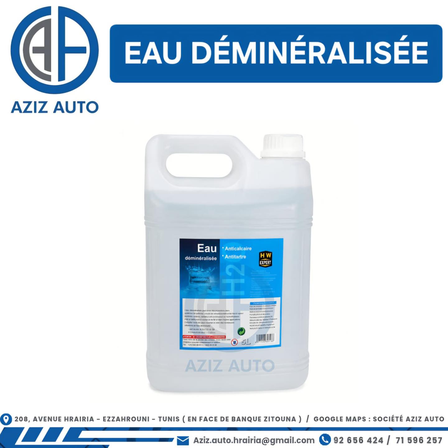 eau distille